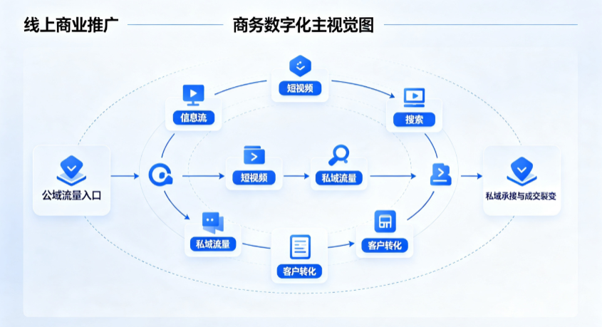 东安县线上商业推广怎么做？全域流量闭环搭建与低成本转化实战指南